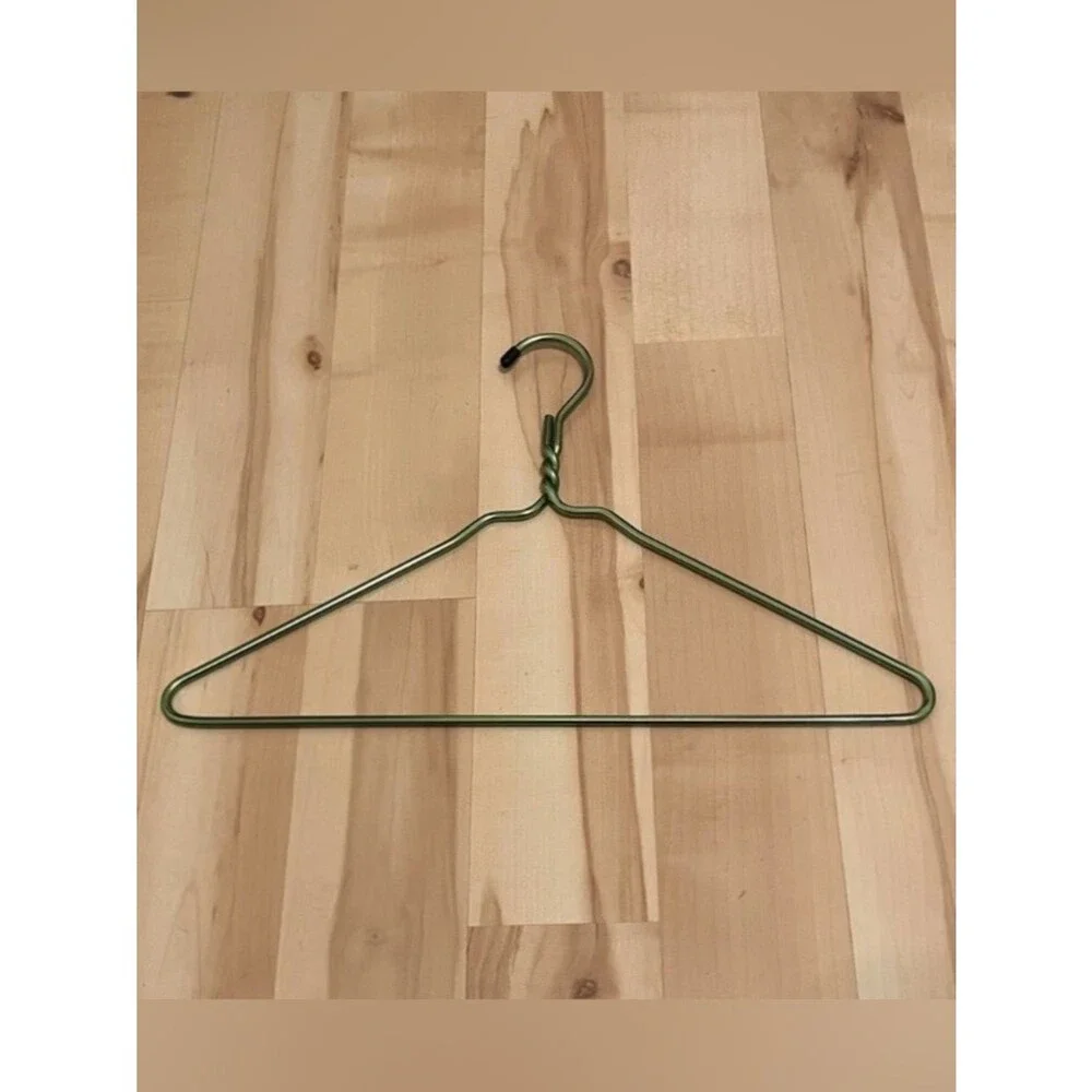 Green Metal Hanger